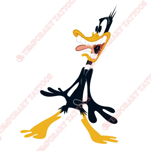 Daffy Duck Customize Temporary Tattoos Stickers NO.671